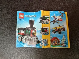 LEGO CREATOR: Emerald Express 3-in-1 Train (31015) -