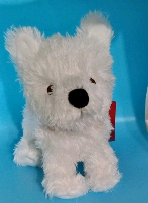 American Girl COCONUT Westie Puppy Dog 12'' Plush 2016 White embroidered eyes NEW