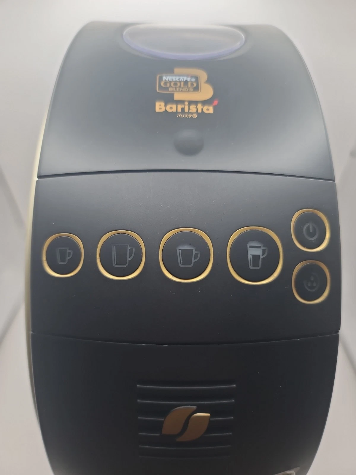 Nescafe Gold Blend Barista 5 Bluetooth Coffee Maker Silver/Gold Works