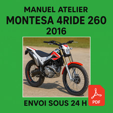 Manuel Atelier Montesa 4Ride 260 2016 Revue Technique Moto Français RMT CD PDF