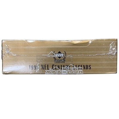 1999 UPPER DECK CENTURY LEGENDS NFL FOOTBALL HOBBY BOX WALTER