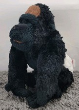   Webkinz Silverback Gorilla Plush Ganz HM335 Stuffed Animal Toy Retired No Code