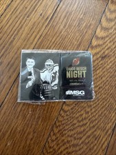 New Jersey NJ Devils Glenn Chico Resch Night Pin SGA 10/24/14 Giveaway MSG