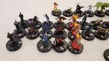 HeroClix DC / Marvel Lot (2012 Edition) ~78 Figures + 2 Super Vehicles