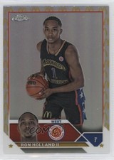 2023 Topps Chrome McDonald's All American AA Logo Refractor Ron Holland II 5b1