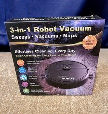 New MINI 3-in-1 Robot Vacuum
