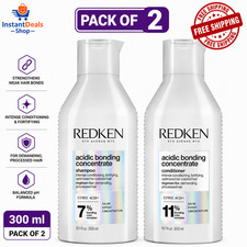 Redken Acidic Bonding Concentrate Shampoo 300ml and Conditioner 300ml Duo ,,UK