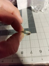 Vintage 925 Sterling Silver Abalone Ladies Ring Mother of Pearl