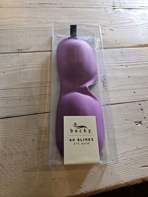 #ad #ad Bucky 40 Blinks Eye Mask No Pressure Eye Sleep Mask Orchid New $5.49