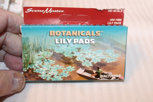 Almohadillas de lirio escala HO Walthers, SceneMaster Botanicals detalles de paisaje, #433-1069 | Zustand: New