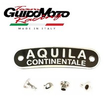TARGHETTA SELLA AQUILA CONTINENTALE VESPA LAMBRETTA MOTOCICLI EPOCA GMV0098