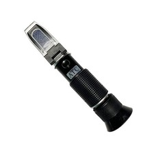 Salinity and Brix Refractometer - 0 to 28 with 0 to 32 Brix and ATC