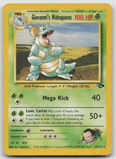 Giovanni's Nidoqueen 23/132 Rare Gym Challenge Pokemon Unlimited Heavily Played on eBay