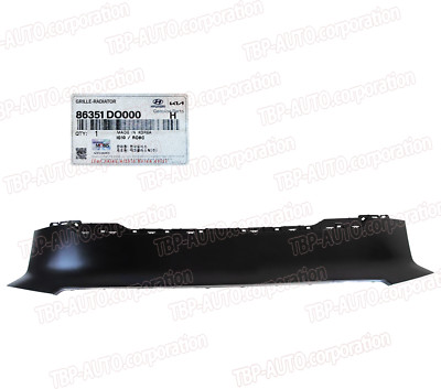 GENUINE   Bumper Center Grille Radiator Plastic Panel 2024-25 Kia EV9 86351DO000