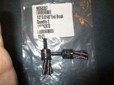 (2) 1/2" Knot End Brush (1/2" OD X .0140 SS PLAIN Cup)