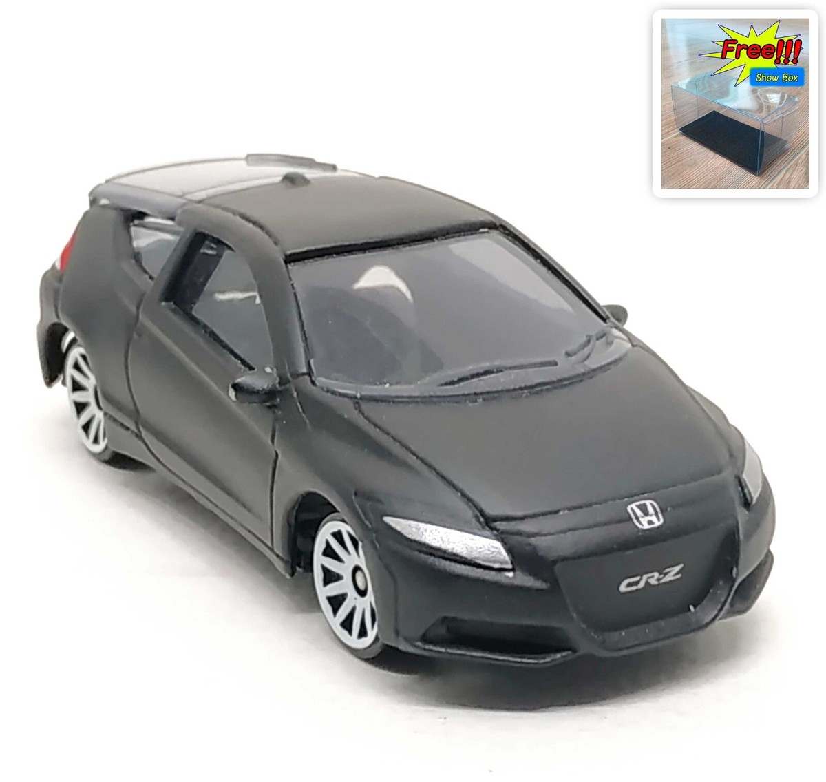 Majorette Honda CRZ Matte Black - Wheel 10SW (Rare) 1:55 (3