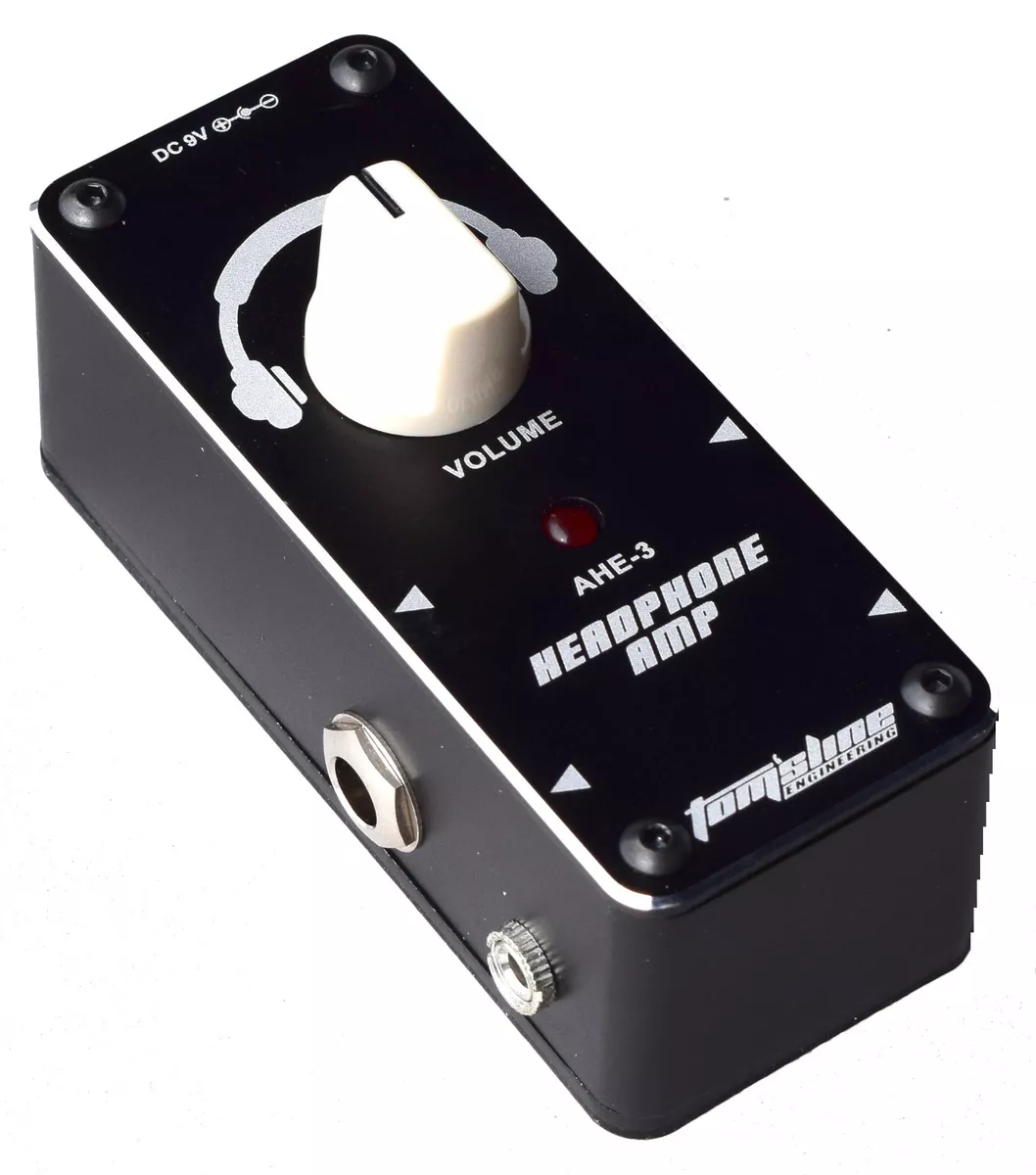 TOMSLINE GUITAR EFFECT PEDAL AHE 3 HEADPHONE AMPLIFIER Free