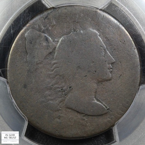 1795 S-76b Plain Edge Liberty Cap Copper Large Cent 1C PCGS AG 03 - Picture 3 of 6