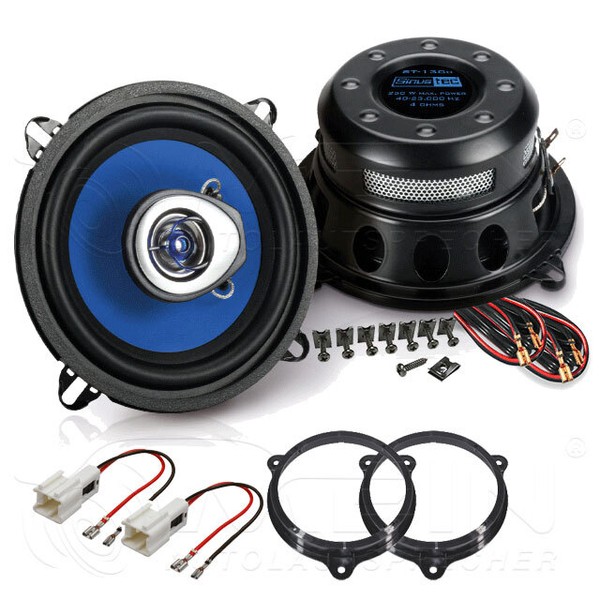 Sinustec Auto Lautsprecher FüR Dacia Dokker Ab 2013 Front Vorn 2-Wege 250W #A48K-image