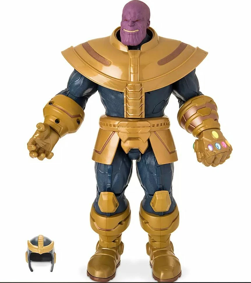 Disney Store Marvel Avengers THANOS Talking Action Figure Lights