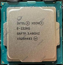 Intel Xeon e-2226g SRF7F 6 Core 12mb 3.4-4.7GHz 80w lga1151 CPU processor