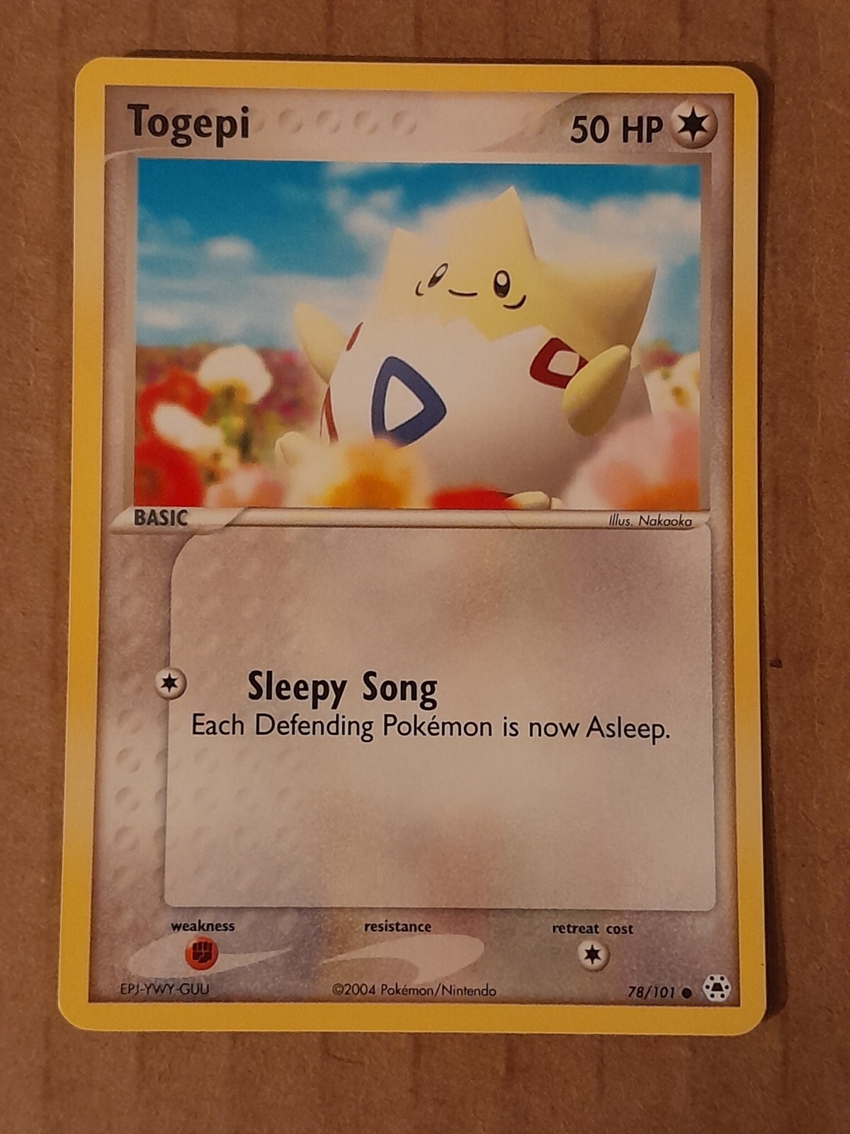 Pokemon Togepi 78/101 Hidden Legends NM-MT See Pictures