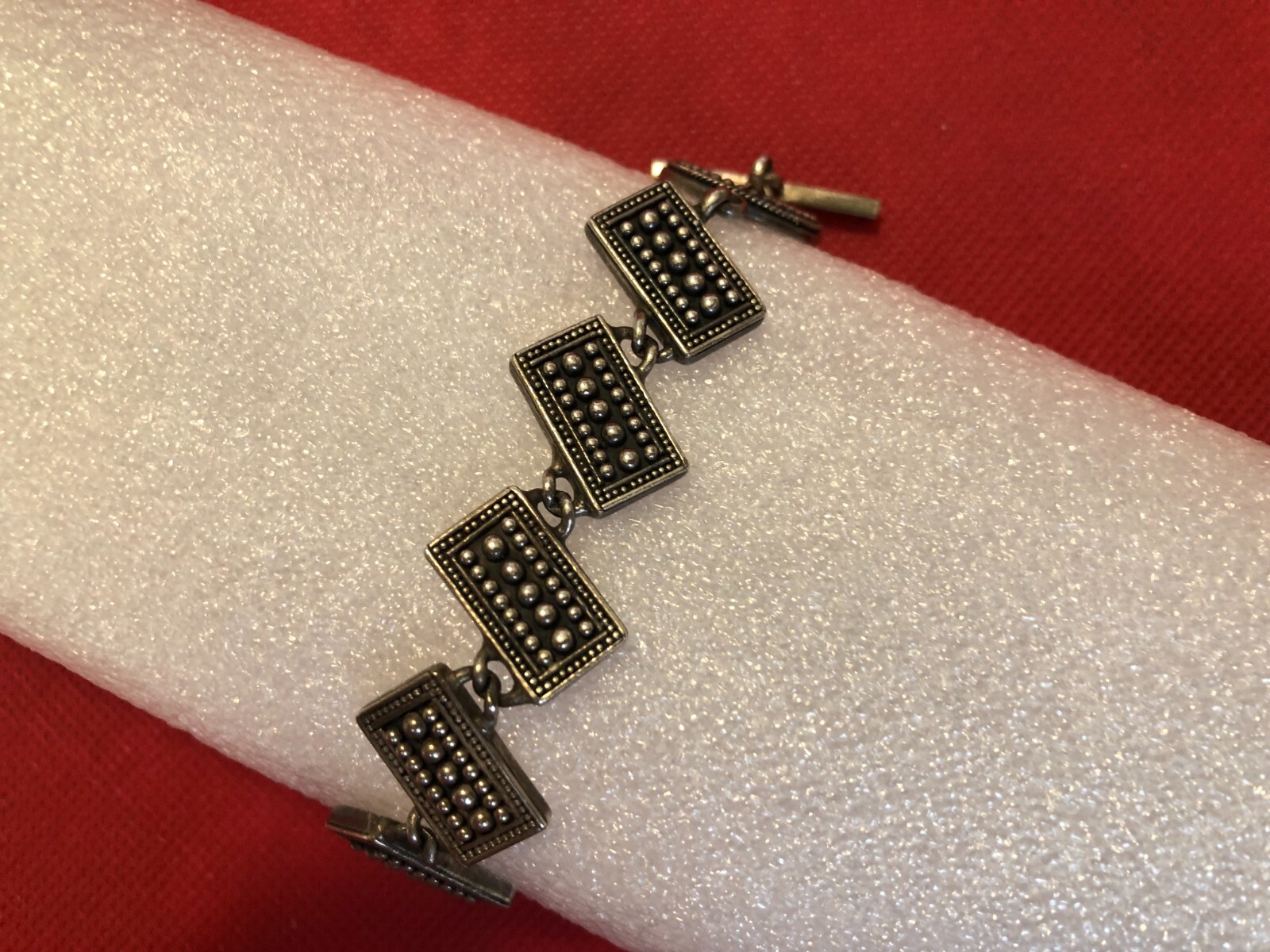 Stunning Solid 925 Sterling Silver Panel Links To… - image 17