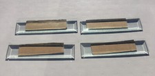 B29 - 2" x 9" Rectangle Beveled Glass Components - Box of 4