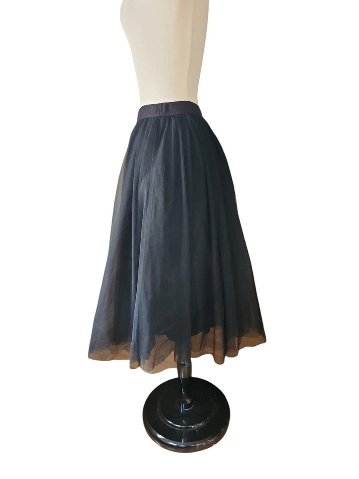 Bailey 44 Falda Midi de Tul para Mujer L Ballet Caprichoda Completa Negra Oscura Romántica Foto 2 de 4