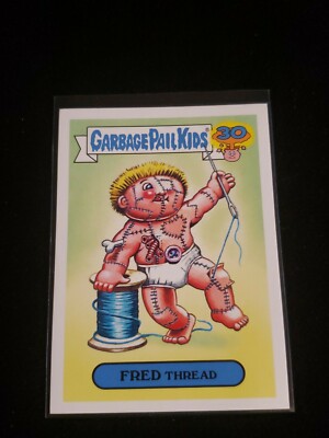 2015 Garbage Pail Kids 30th Anniversary Lost Alternate Art 2a Fred