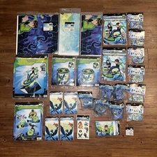 Vintage Ben 10 Birthday Party Supplies Favor Game Invite Table Cover 2009 Lot