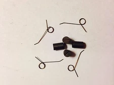 Lionel 1654,1655,1656 & 1688 motor brushes & brush springs 4 brushes & 4 springs