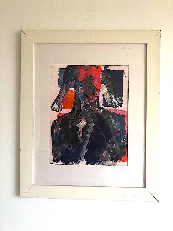 CHUCK GREATREX " Woman #19 " Abstract ORIGINAL Acrylic Painting ! Real Nice!!!