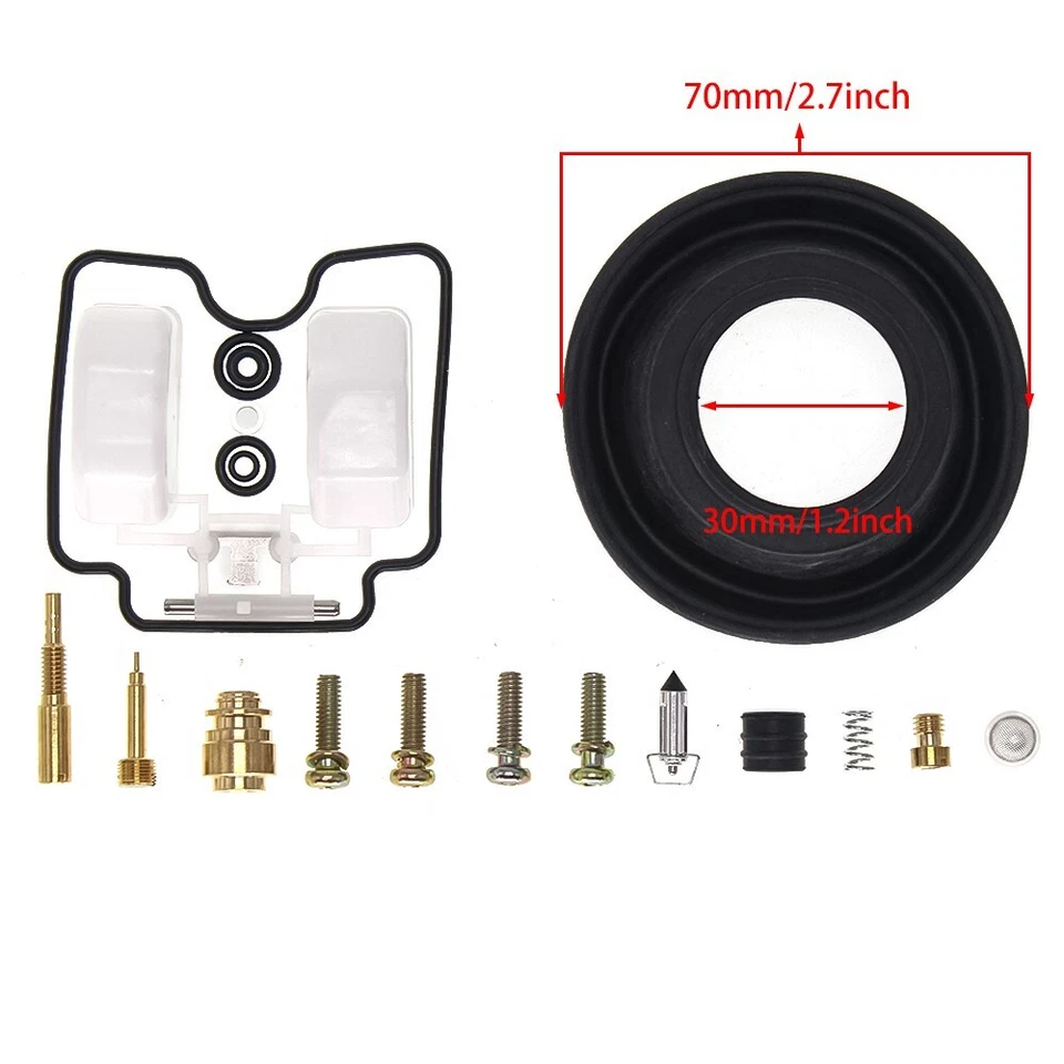For Suzuki 1998 - 2006 Katana 750 GSX750F Carburetor Repair Kit Float Diaphragm - Image 2 of 4