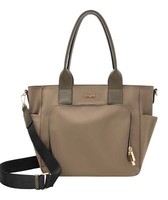 L.Credi Penelope Shopper Shopper Schultertasche Tasche Forest OlivgrüN Neu