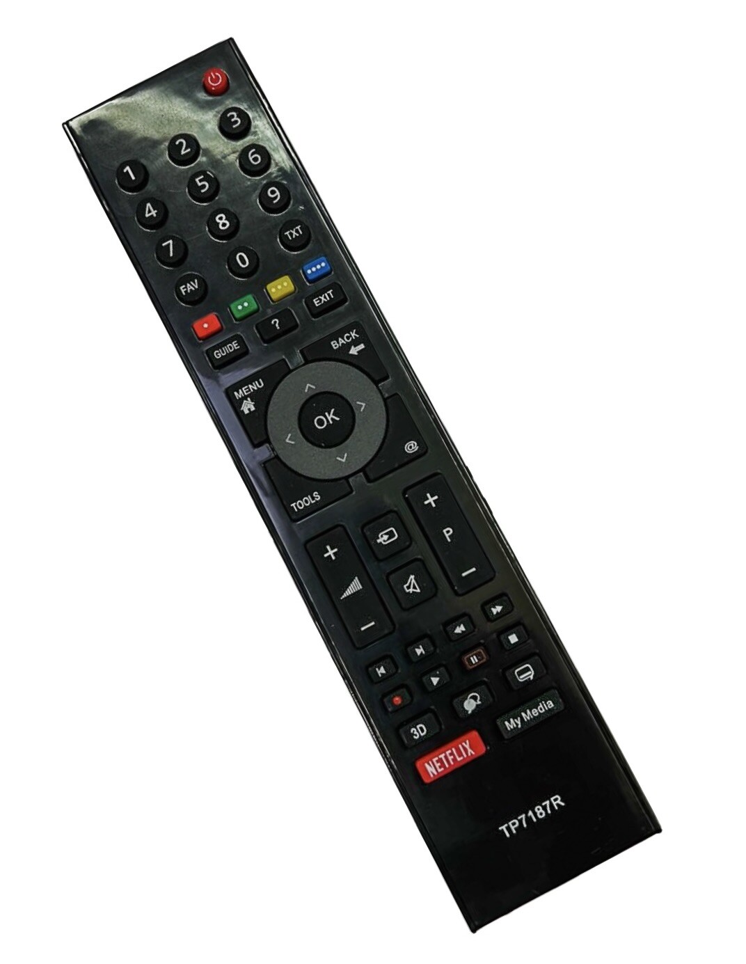 Thumbnail - Ersatz Tv Fernbedienung Für Grundig 26vle7201bh Fernseher