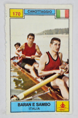 1969-70 Panini Campioni dello Sport Stickers #170 Baran E Sambo (Italy)
