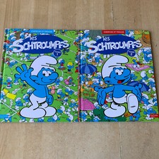 lot 2 BD LES SCHTROUMPFS collection "cherche et trouve" tomes 1 et 2
