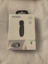 Lavalier Microphone Wireless Audio Video Recording Mini Mic/iPhone New,Original