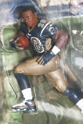 スポーツ McFarlane Marshall Faulk Rams No Helmet Marshall Faulk (No Helmet Variant) St Louis Rams McFarlane Sports