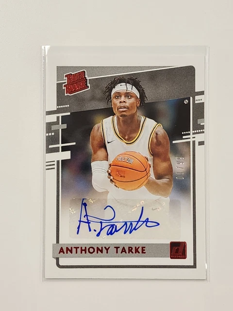 2021-22 Chronicles Draft Picks Donruss Rated Rookie 1/99 Anthony Tarke Auto