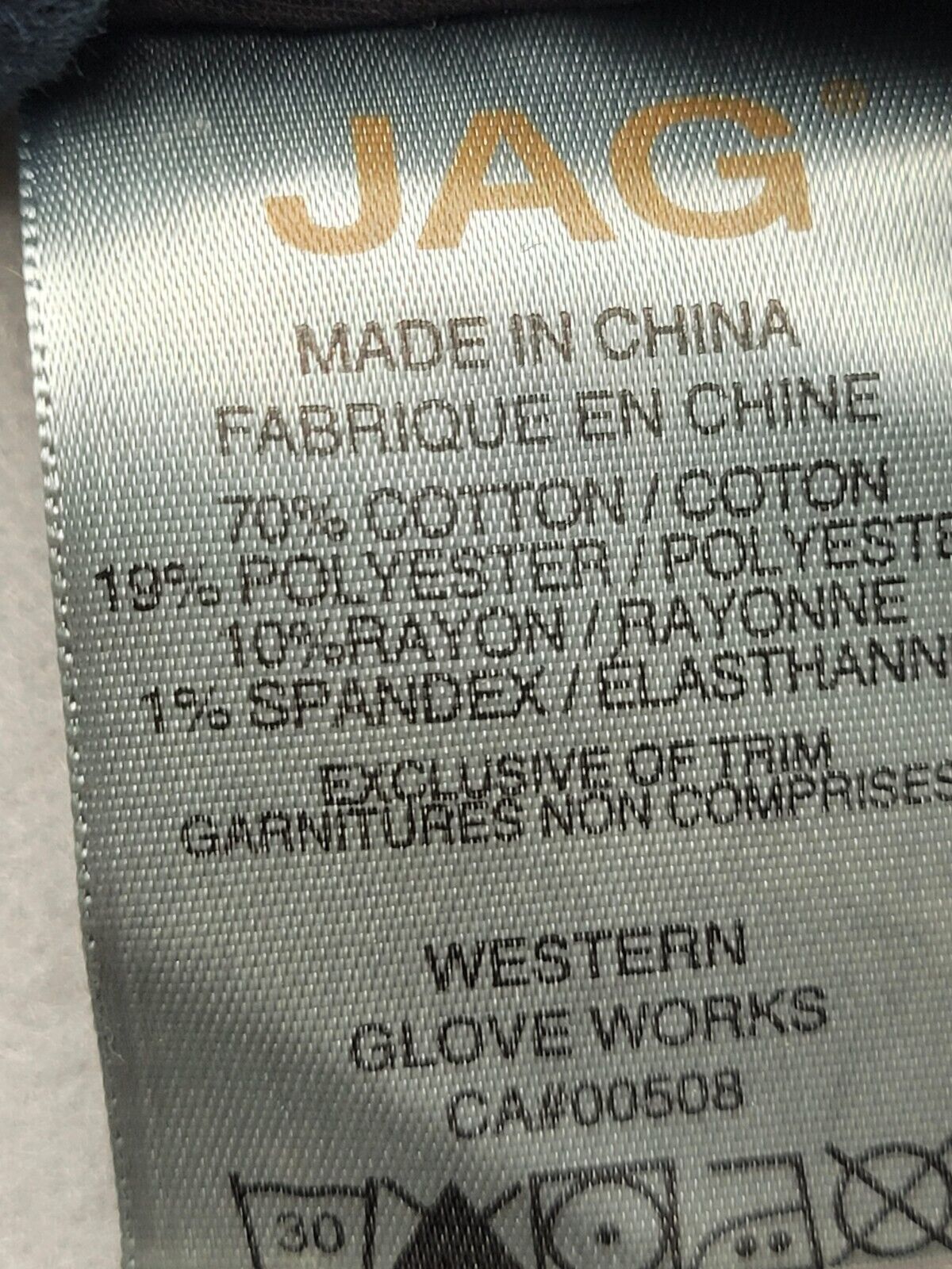 Jag Jeans Women Jeans 6 Blue High Rise Skinny Dark Wash