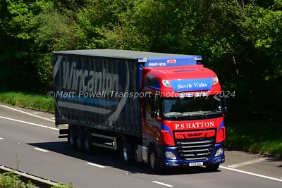 LKW Foto 12x8 - DAF XF - P.S Hatton - YX19 NUU