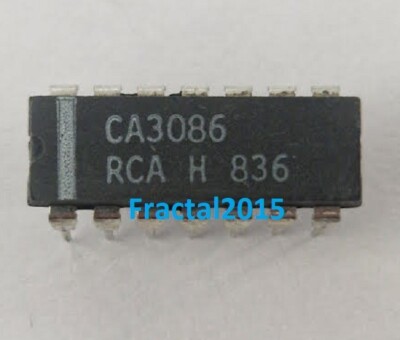 1PCS Intersil CA3086 CA 3086 NPN DIP14 NPN Transistor Bauteil