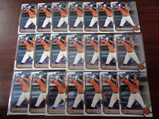 2022 Bowman Chrome Adrian Sugastey #BCP-19 1st Year RC Lot of 21-GIANTS