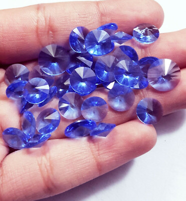 Brazilian Blue Topaz 45.50 Ct, 32 Stk, MM Größen, Lose Edelstein