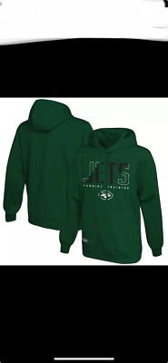 Men's Green New York Jets Backfield Combine Authentic Pullover Hoodie | Small