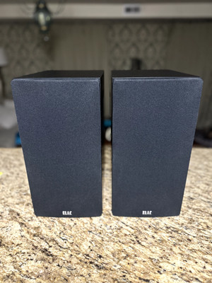 ELAC Debut 2.0 B6.2 Bookshelf Speaker (Pair) - Black (DB62)
