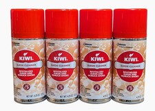 4 - Kiwi Suede Cleaner Revitalizes Suede Nubuck Shoes - 4.25 Oz Each