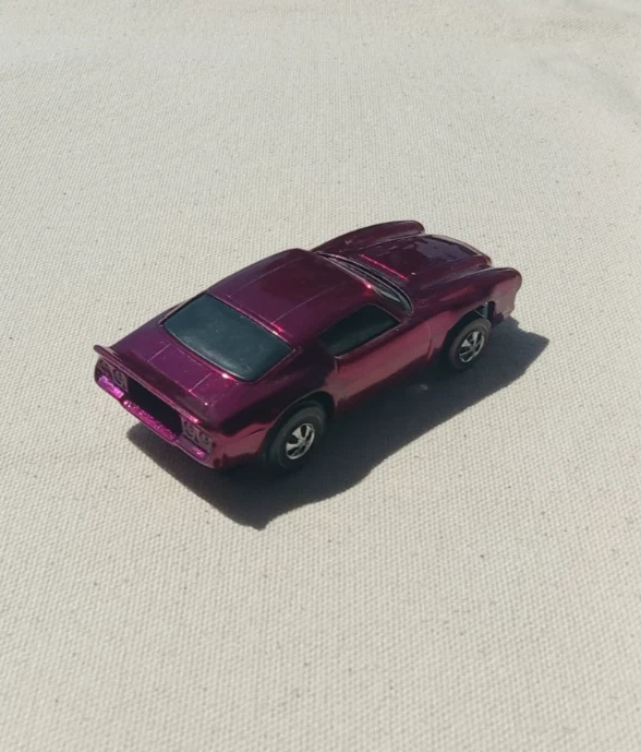Camaro vintage Mattel 1970 Hot Wheels Redline Sizzlers restaurado Foto 2 de 4